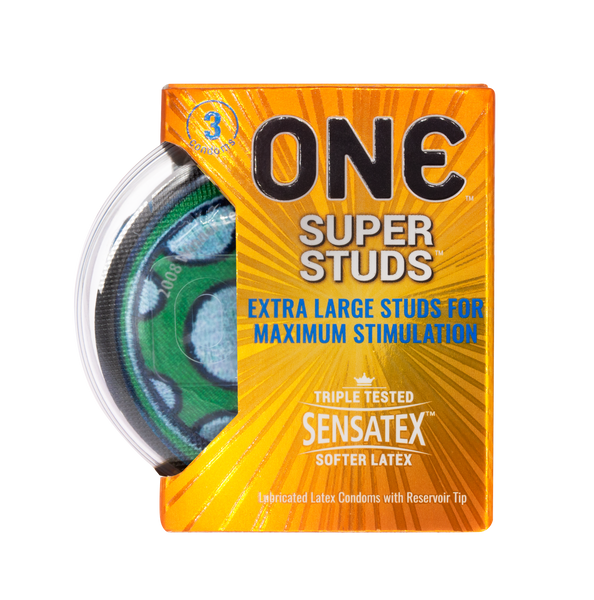 Super Studs Condom 3-Pack